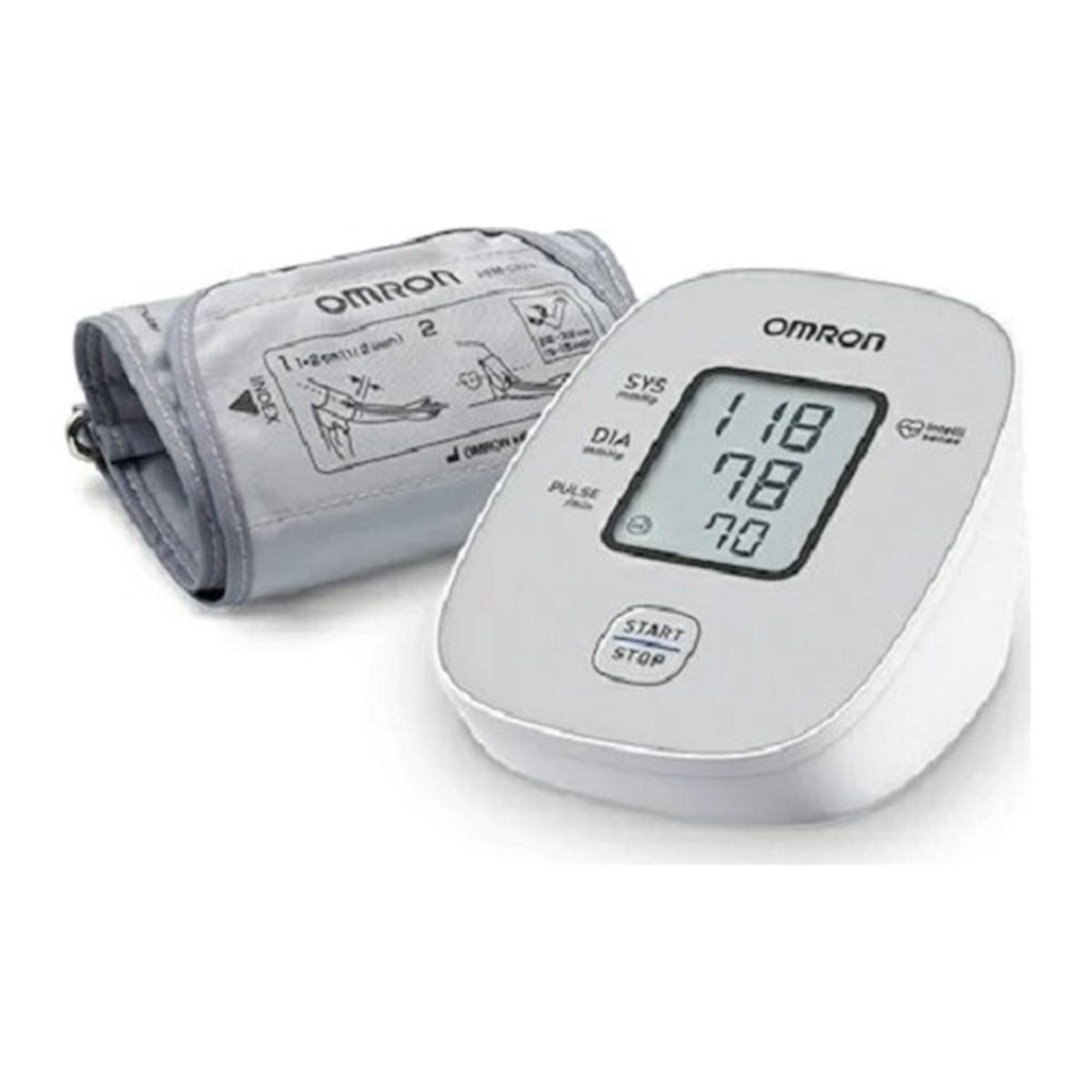 آمن في الوقت المناسب اللائحة  مقياس ضغط الدم الأساسي Omron M2 -LeylekKapida.com