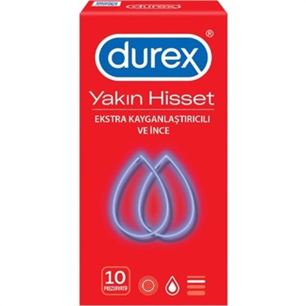 Durex Yakın Hisset Prezervatif 10 Adet