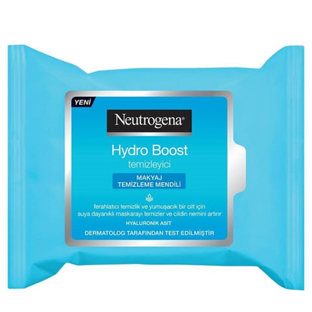 Neutrogena Hydro Boost Makyaj Temizleme Mendili 25 Adet