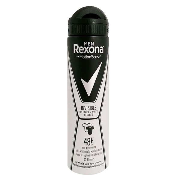 Rexona Men İnvisible Black-White Deodorant 150ml
