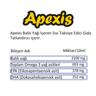 Apexis Multivitamin 150 ml + Apexis Balık Yağı 2'li Set