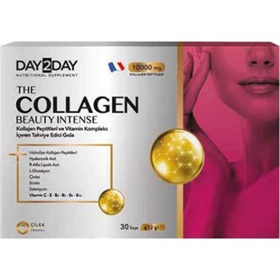 Day2Day The Collagen Beauty Intense 30 Saşe 10000 mg Çilek Aromalı