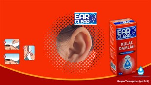 Ear Clear Dış Kulak Temizleme Solüsyonu (Buşon Yumuşatıcı) 20 ml