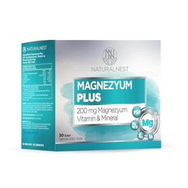 Naturalnest Magnezyum Plus 30 Saşe