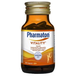 Pharmaton Vitality Multivitamin 30 Kapsül