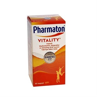 Pharmaton Vitality Multivitamin 30 Kapsül